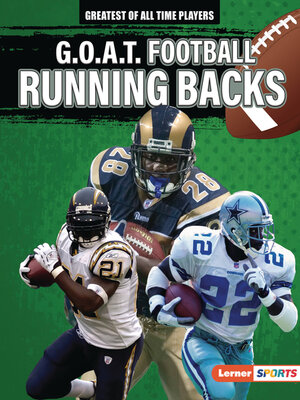 cover image of G.O.A.T. Football Running Backs